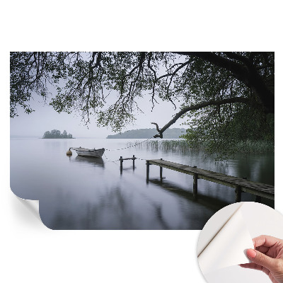 Samolepicí tapeta do obývacího pokoje Klidné jezero