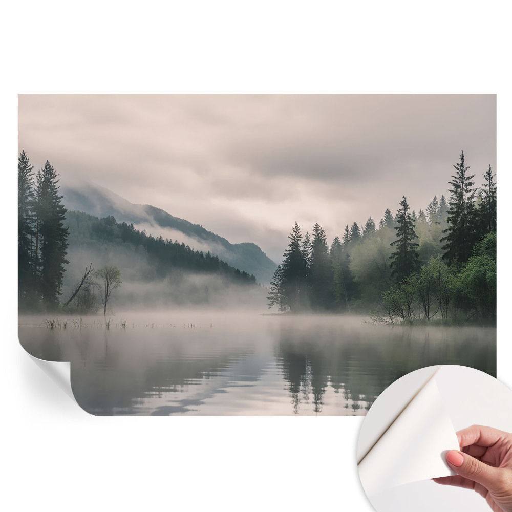 Samolepicí fotografická tapeta Atmosférické jezero