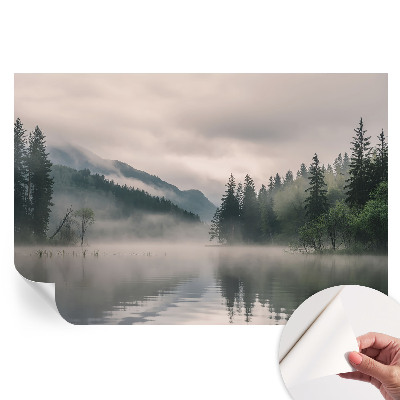 Samolepicí fotografická tapeta Atmosférické jezero