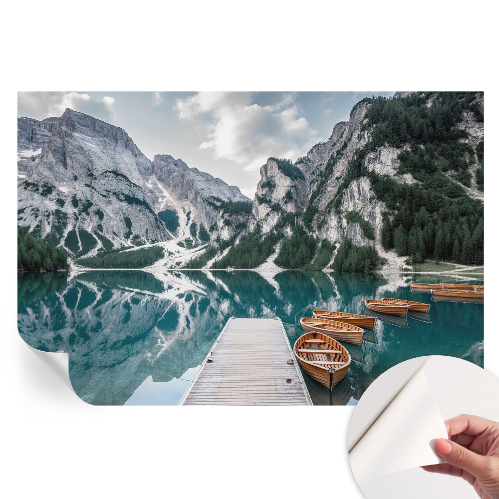 Samolepicí fotografická tapeta Horské panorama