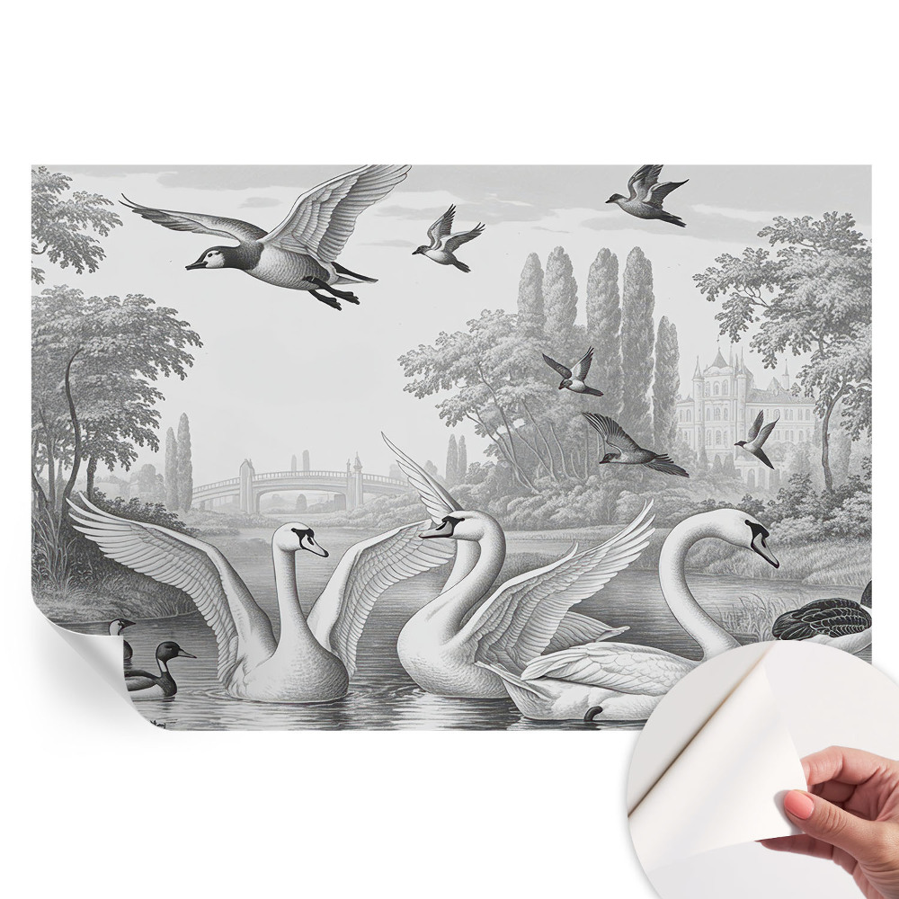 Samolepicí fototapeta do ložnice Klasická krajina