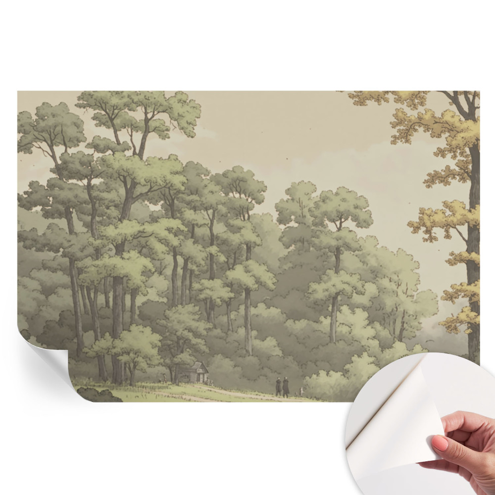 Samolepicí fototapeta Lesní idyla