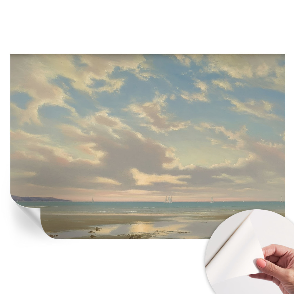 Samolepicí tapeta do obývacího pokoje Tiché pobřeží