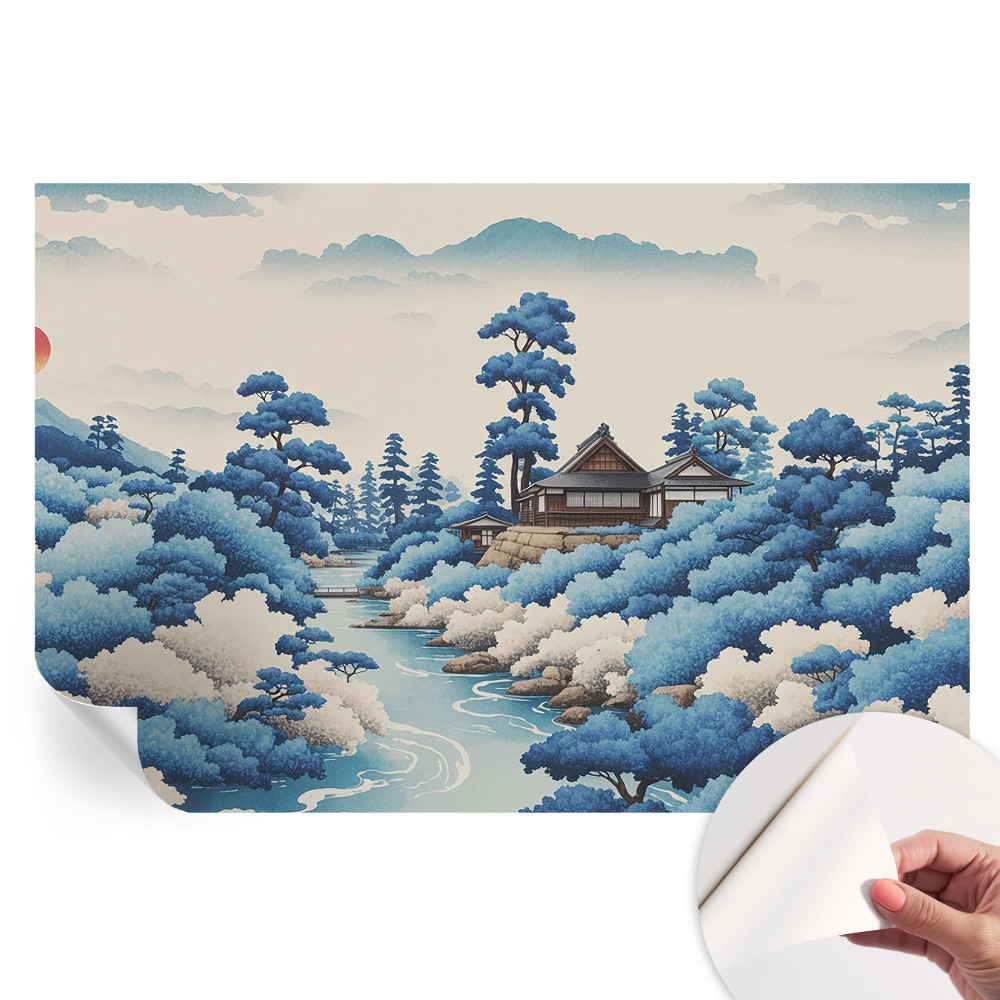 Samolepicí tapeta do obývacího pokoje Klidná příroda