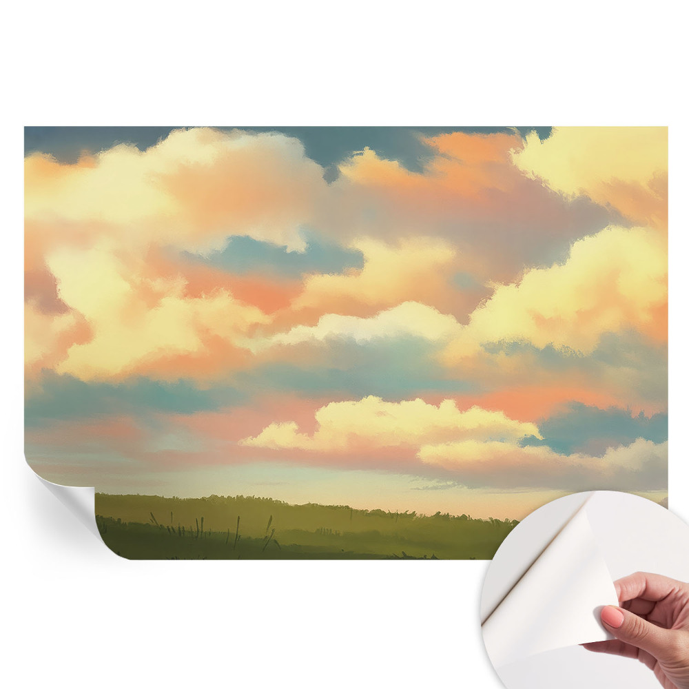 Samolepicí fototapeta Obloha mraky