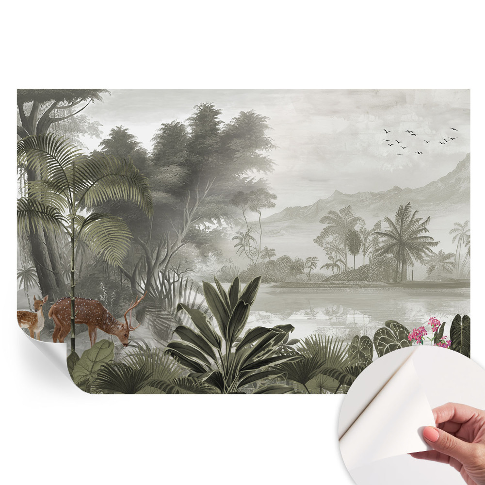 Samolepicí fotografická tapeta Tropická oáza