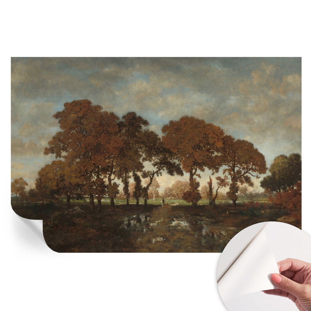 Samolepicí tapeta do obývacího pokoje Idylická krajina