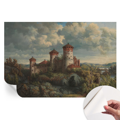 Samolepicí fototapeta do ložnice Romantická krajina