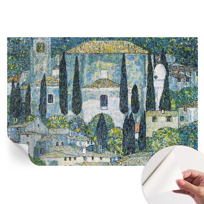 Samolepicí fototapeta Cypřišové domy