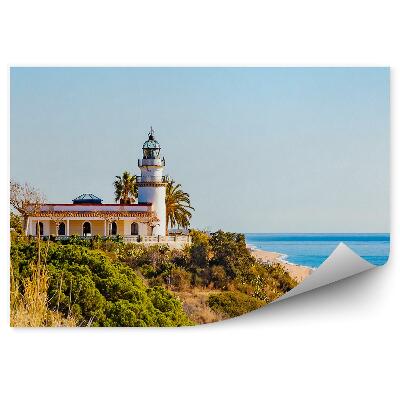 Fototapeta Maják pláž Středozemní moře