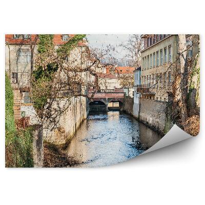 Fototapeta na zeď Česká republika městské budovy architektura řeka
