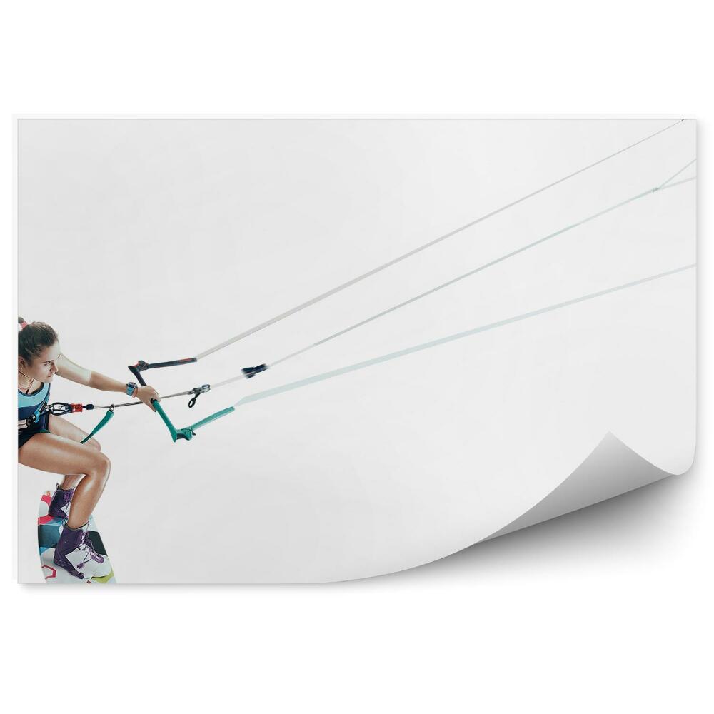 Samolepící fototapeta Kitesurfing vodní sport