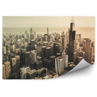 Fototapeta na zeď Mrakodrapy oceán nebe Chicago