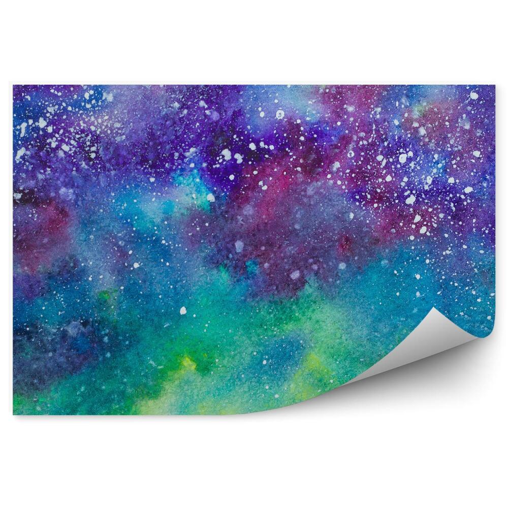 Fototapeta na zeď Hvězdy spirální galaxie v Andromedě