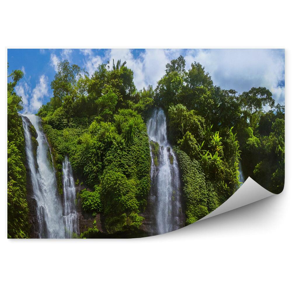 Fototapeta na zeď Vodopády Bali Indonésie lesní zelená