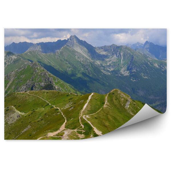 Fototapeta Tatry lidé nebe mraky