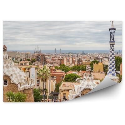 Samolepící tapeta Park Guell Barcelona Španělsko