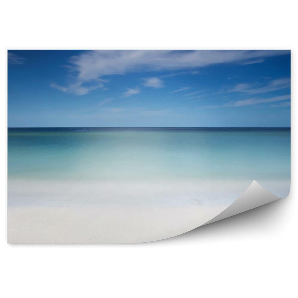 Fototapeta Vlny oceánu plážové duny tráva písek Virginie