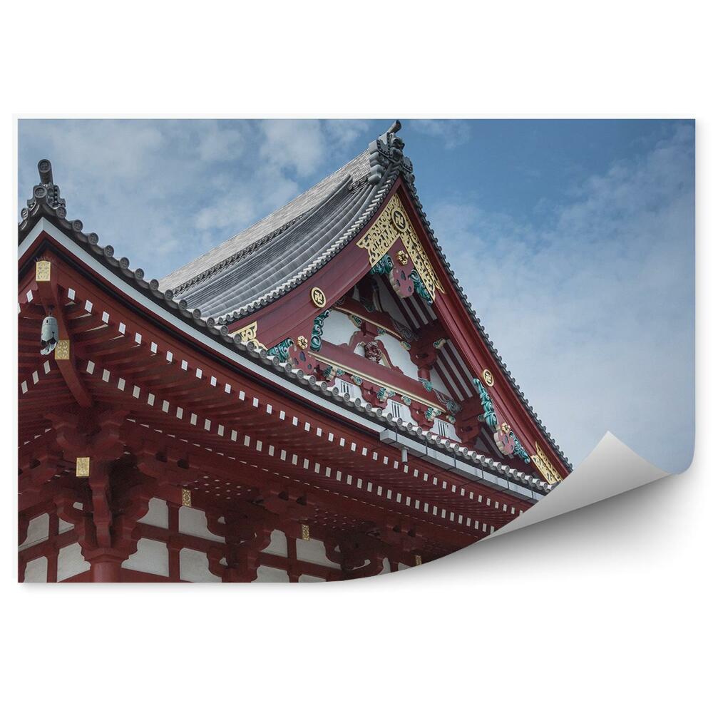 Fototapeta na zeď Sépiový pohled z ptačí perspektivy Tokio Japonsko