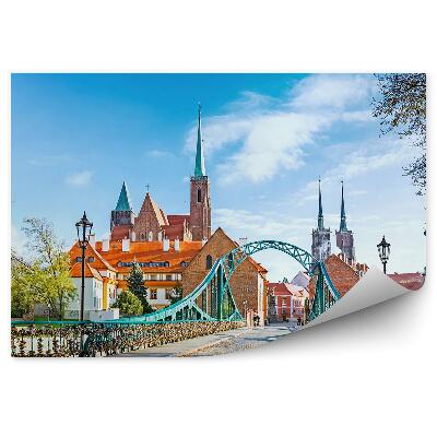 Fototapeta na zeď Vratislav hlavní nádraží chodník obloha