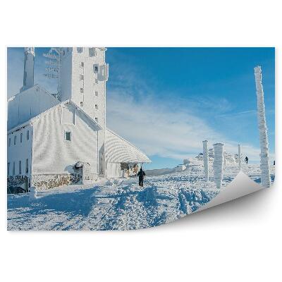 Fototapeta Architektura budova vrchol hory