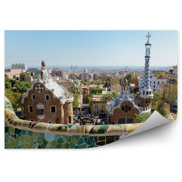 Fototapeta na zeď Park Guell Barcelona Španělsko město