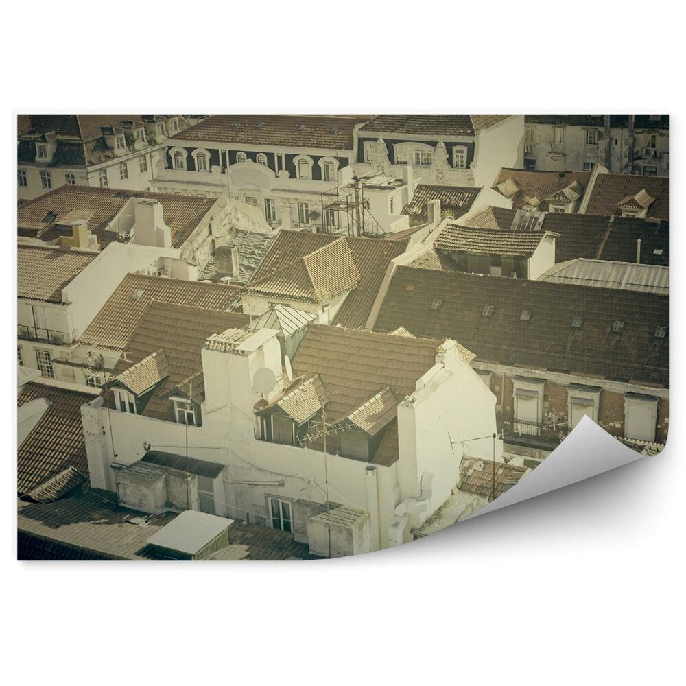 Fototapeta Panorama Lisabonu budovy