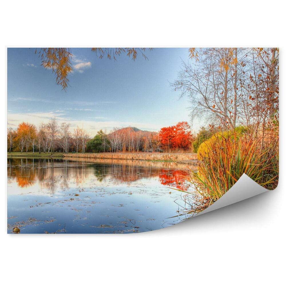 Fototapeta na zeď Australské jezero Burley Griffin Canberra