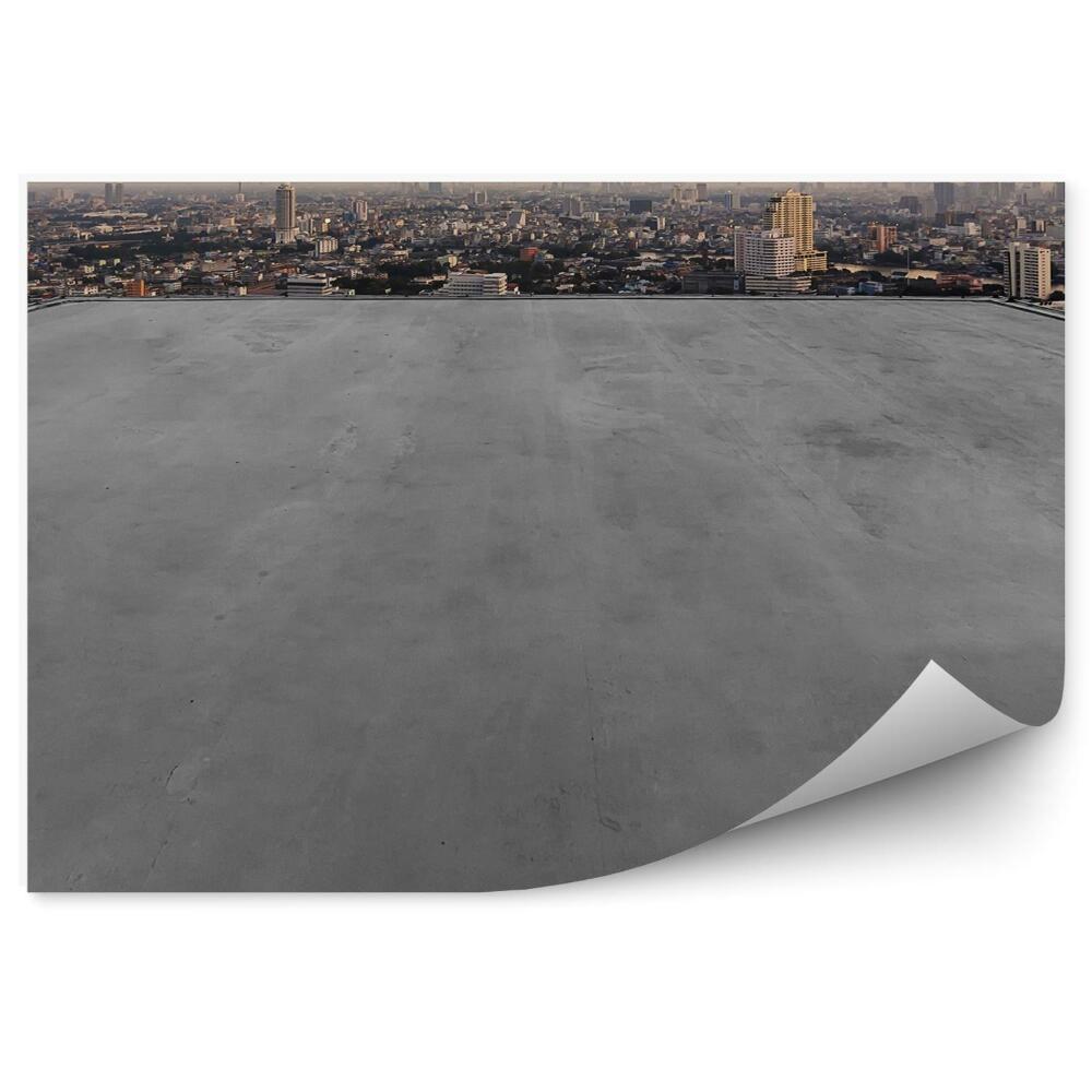 Samolepící fototapeta Stůl židle terasa poušť nebe