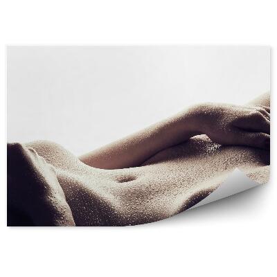 Fototapeta Kapky vody smyslné ženské tělo