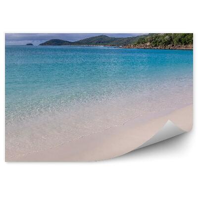 Fototapeta na zeď Loď ostrov pláž turisté