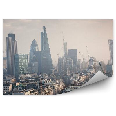 Fototapeta na zeď Budovy Londýn pohled z ptačí perspektivy