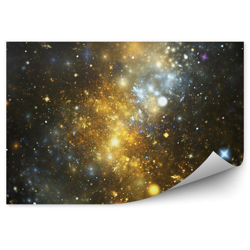 Fototapeta na zeď Krásné hvězdy spirální galaxie vesmírný obraz