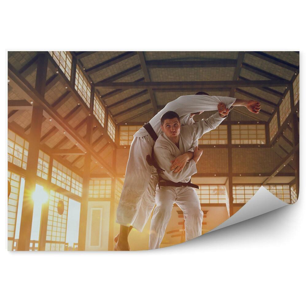 Fototapeta Trénink bojového umění karate Japonsko