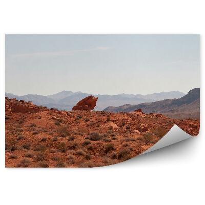 Samolepící fototapeta Hory příroda západ slunce mraky