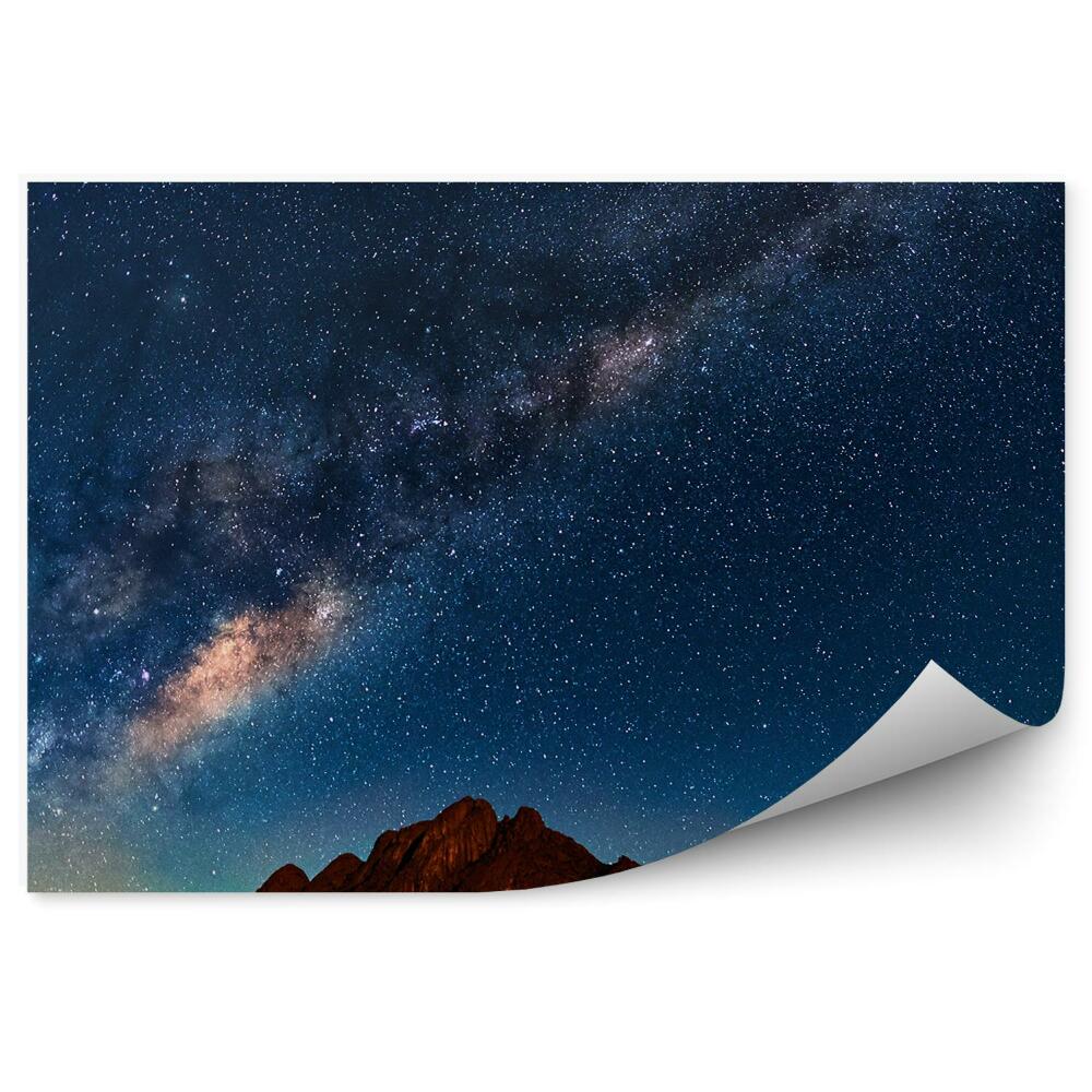 Fototapeta Mléčná dráha hory nebe hvězdy mlha