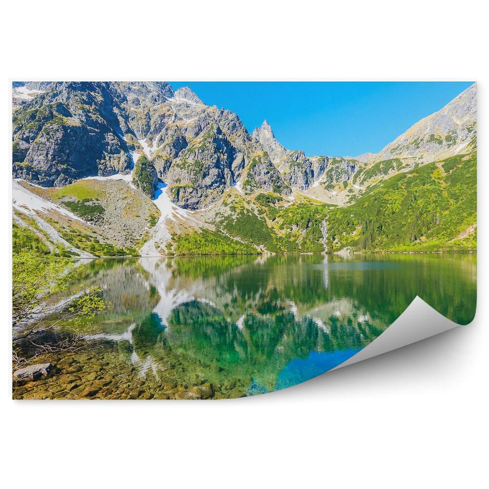 Fototapeta na zeď Morskie Oko smaragdově zelená voda