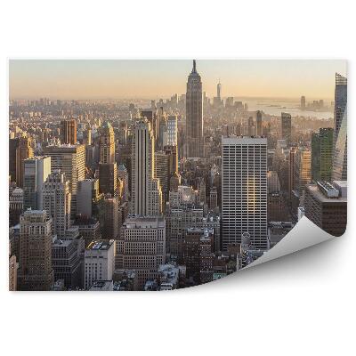 Tapeta na zeď Manhattan mrakodrapy pohled z ptačí perspektivy New York