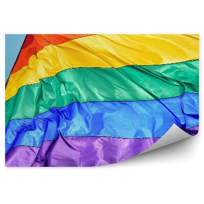 Samolepící fototapeta Moskva mraky nebe duha