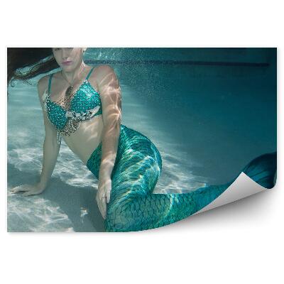 Fototapeta na zeď Mořská panna vodní šaty žena