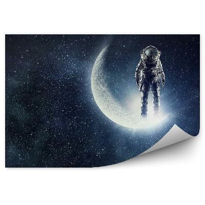 Fototapeta Astronauti fotbal nebe hvězdy vesmír