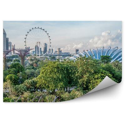 Samolepící fototapeta Park architektura Singapur město