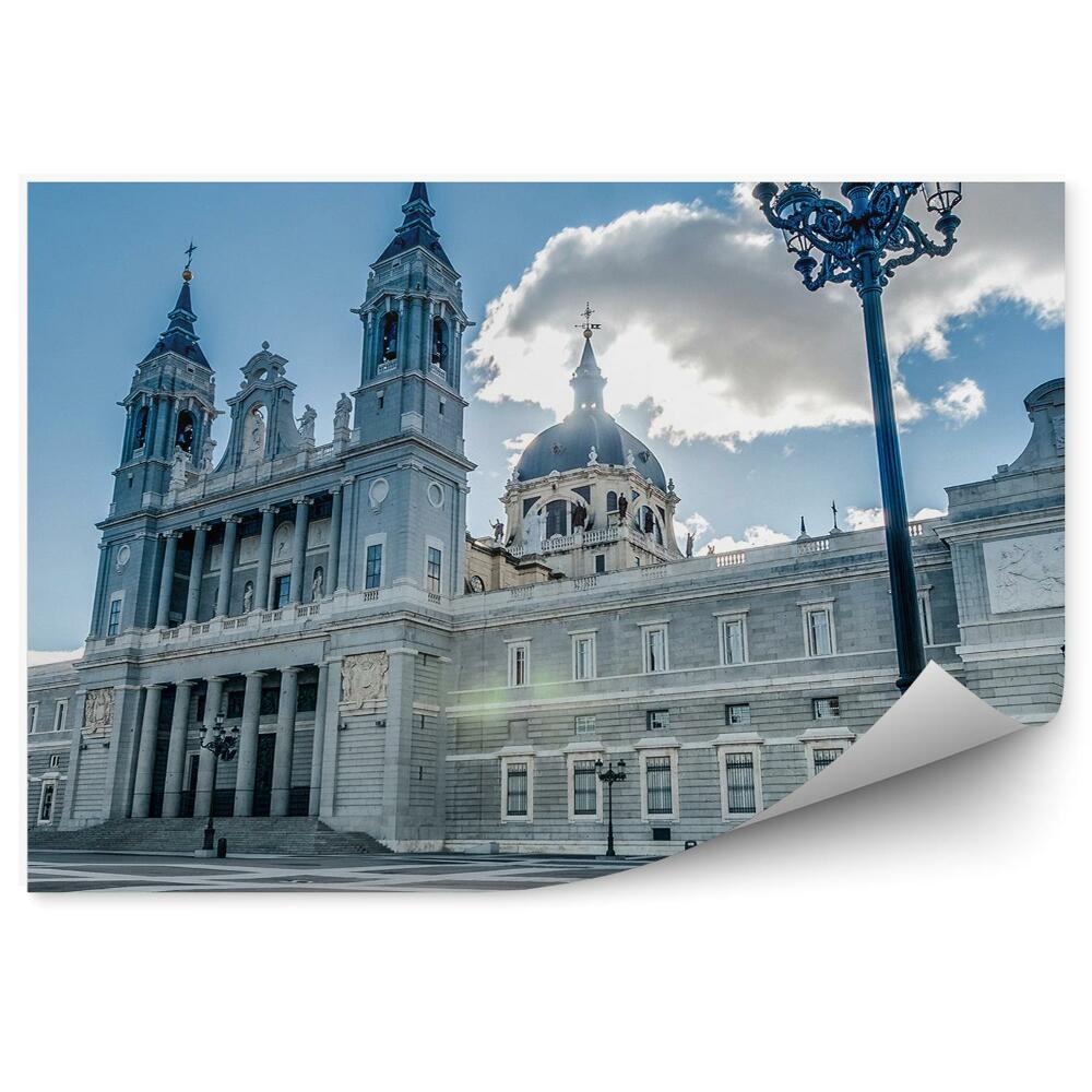 Fototapeta na zeď Almudena katedrála Madrid budova architektura město