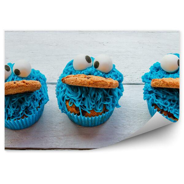 Fototapeta Cake monster cupcakes dorty vtipné dezerty