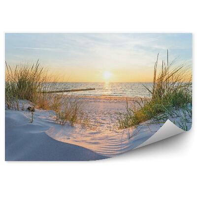 Fototapeta Pláž moře východ slunce