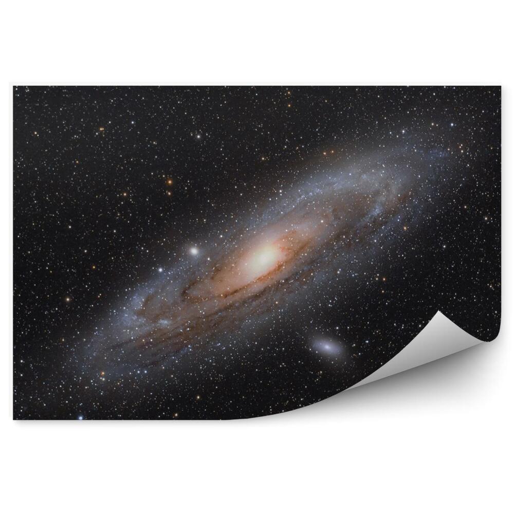 Fototapeta na zeď Tmavá galaxie světla abstraktní