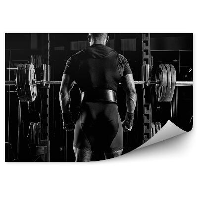 Samolepící fototapeta Kulturista vzpírání