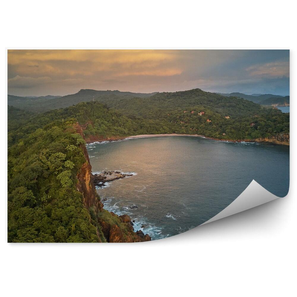 Samolepící fototapeta Oceán voda lidé pohled z ptačí perspektivy