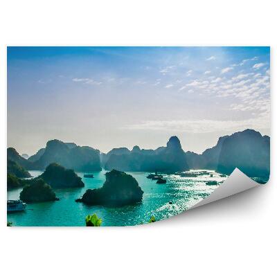 Fototapeta Ostrůvky v laguně tropická krajina