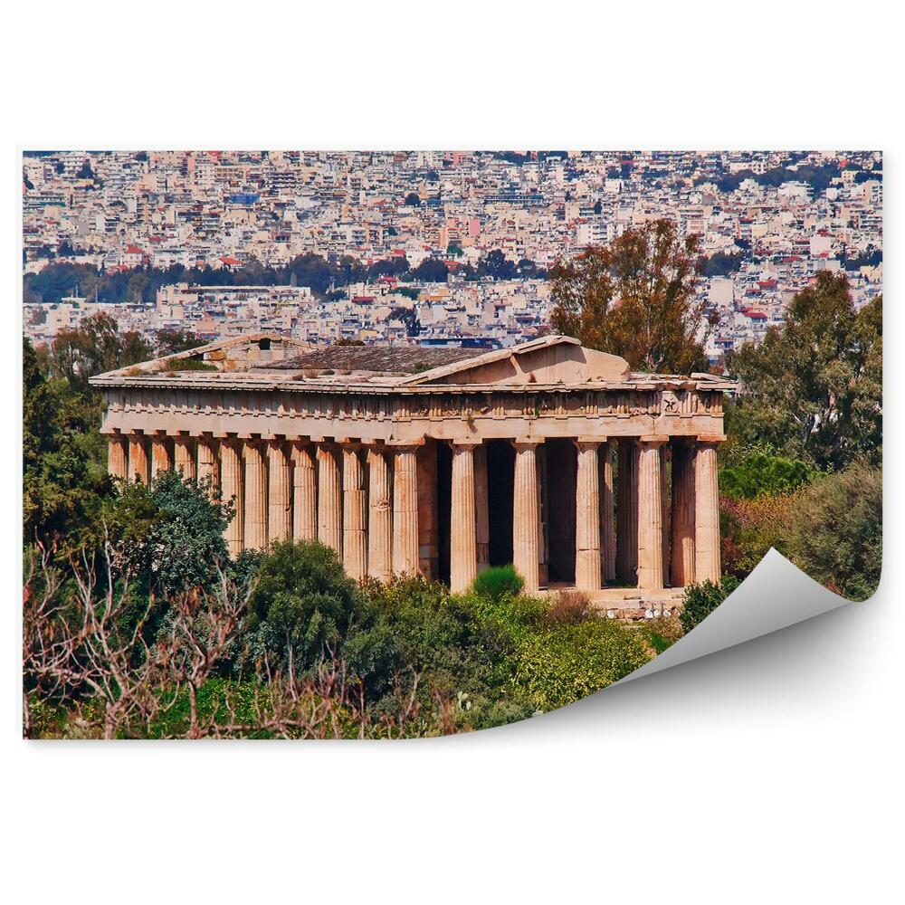 Samolepící fototapeta Řecko chrám památka panorama